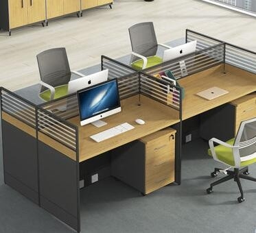 屏风员工电脑桌定制小卡座职员桌办公桌办公室椅组合办公家具