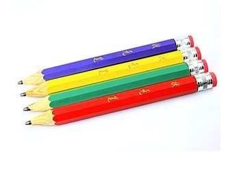 超大号铅笔学生文具个性大号铅笔状元笔创意儿童奖品学生庙会礼物